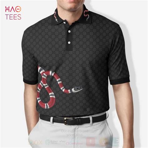 gucci t-shirt men's|Men's Designer Luxury Polo Shirts .